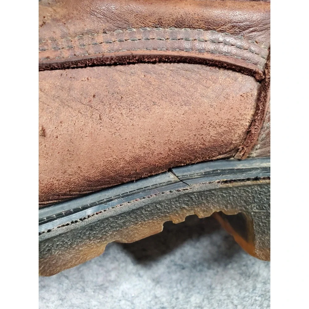 Men's Red Wings Supersole 2.0 606 Boots Size 9.5 US Workwear Soft Toe